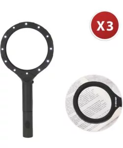 LENTE INGRANDIMENTO CON  12 LED